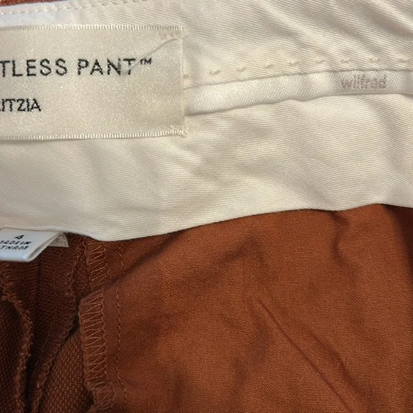 Aritzia Orange/Copper/Rust Effortless Pant - Picture 8 of 8